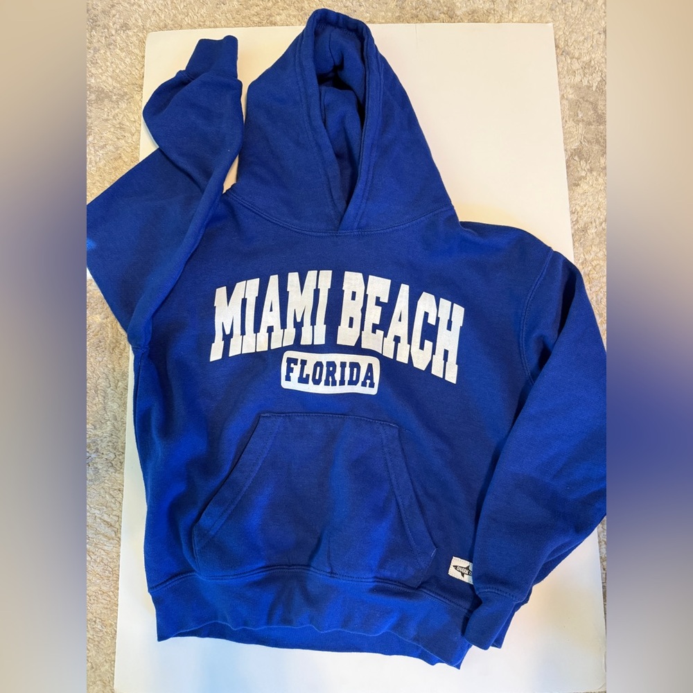 Miami Beach Blue Hoodie